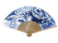 龍柄の扇子